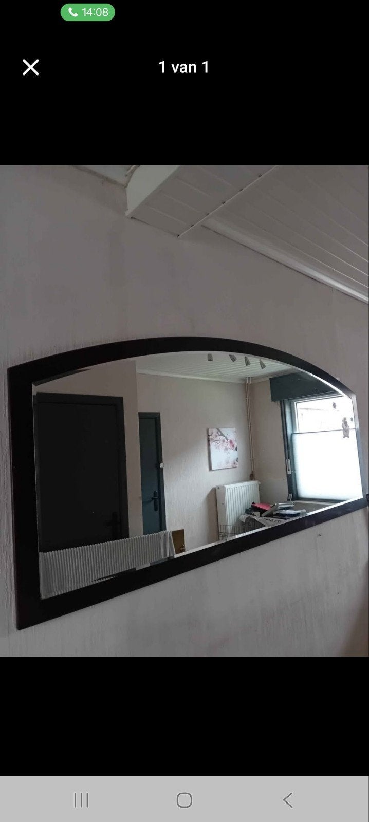 grote muurspiegel, Huis en Inrichting, Woonaccessoires | Spiegels, Ophalen