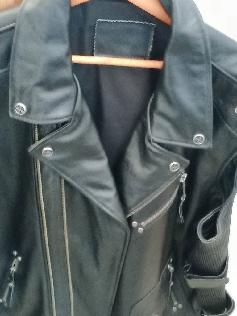 Veste sans manche neuve en cuir vachette de haute qualité!!, Vêtements | Femmes, Enlèvement, Neuf, Taille 46/48 (XL) ou plus grande