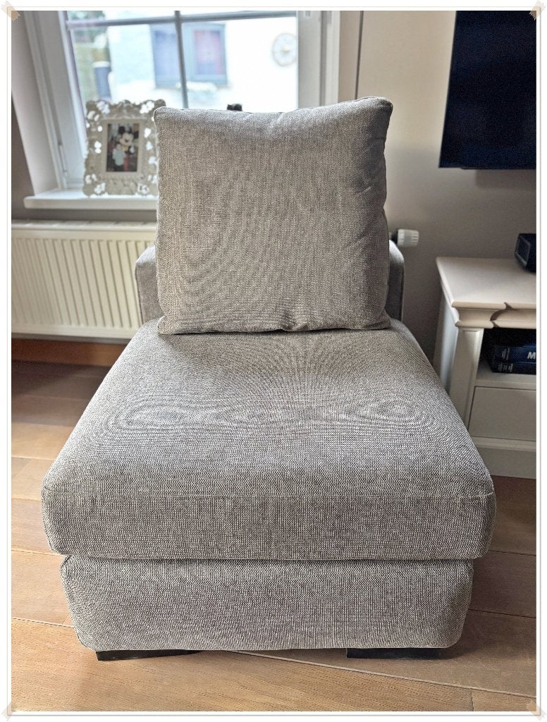 POLTRONESOFA – FAUTEUIL “NOCETO” NEUF, Contemporain, Enlèvement, 50 à 75 cm, Tissus