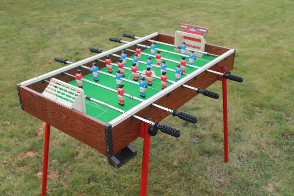 Voetbaltafel, Ophalen, Gebruikt