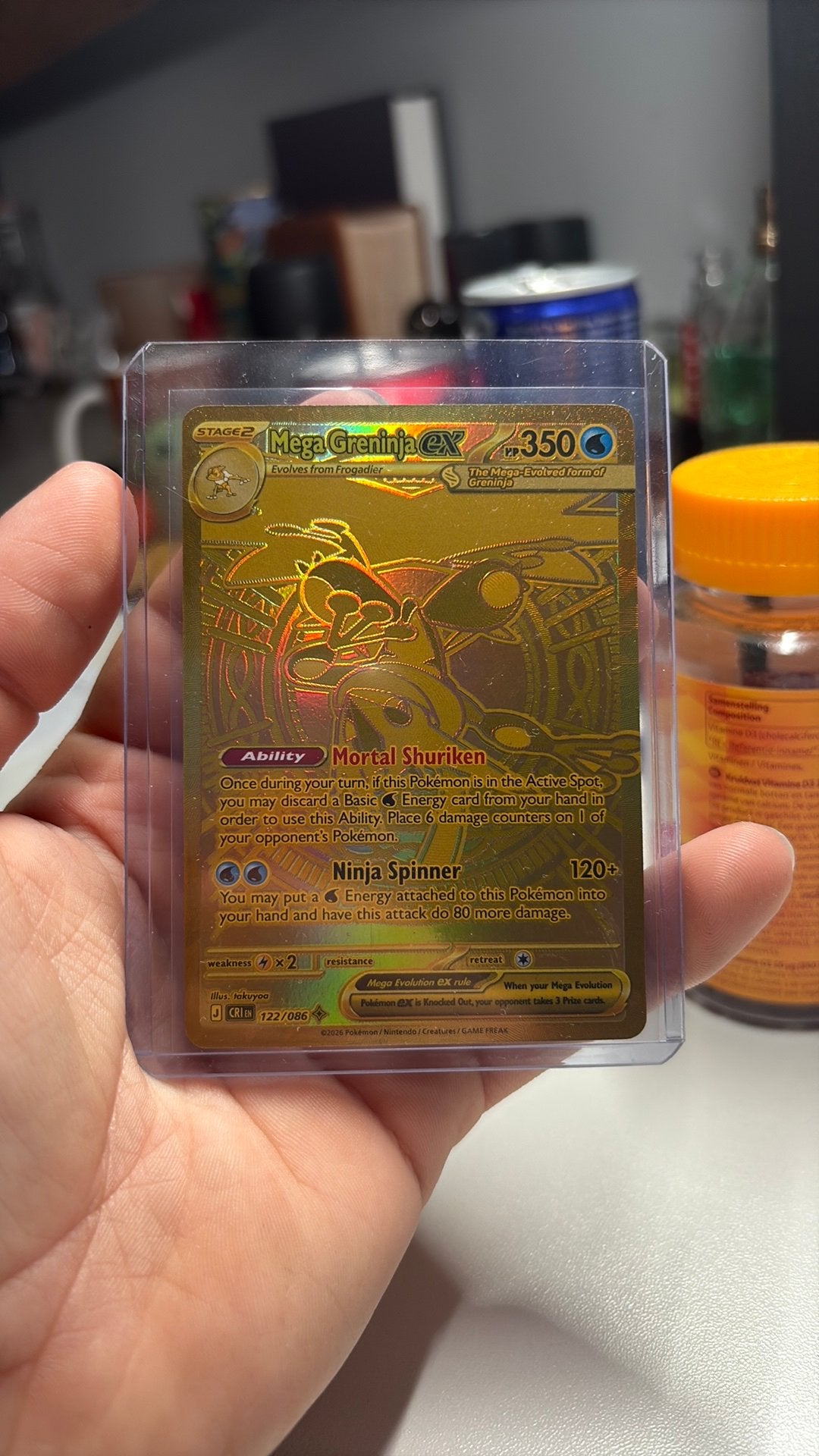 Mega greninja 122/086, Ophalen of Verzenden, Zo goed als nieuw