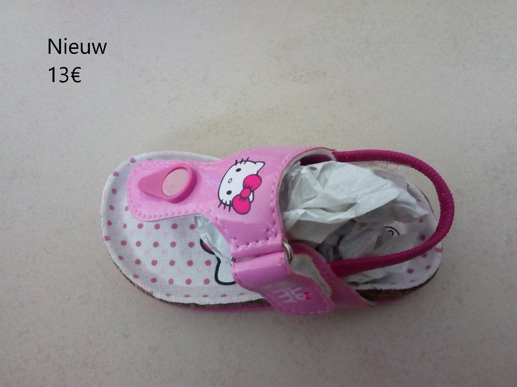 teenslipper/sandalen, Kinderen en Baby's, Babykleding | Schoentjes en Sokjes, Meisje, Overige typen, Nieuw, Ophalen of Verzenden