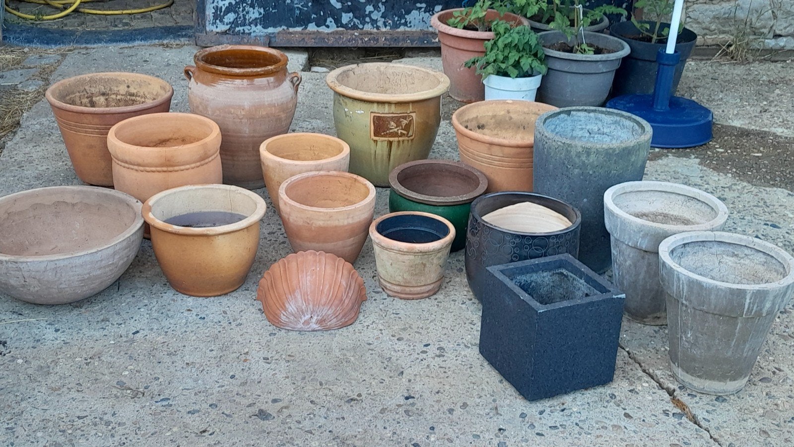 Pots en gres pour plantes [15], Tuin en Terras, Bloempotten, Ophalen