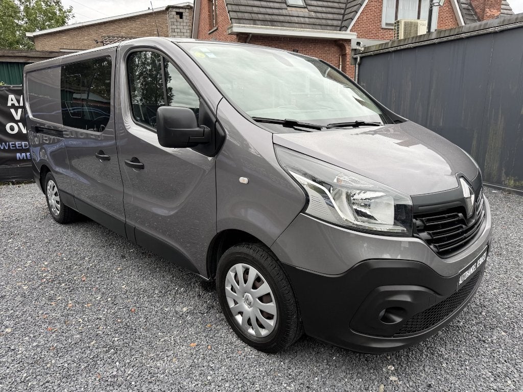 Renault Trafic 1.6DCi, 2019, 90.000km, Ac, Dubbel Cab, 6 pl, https://public.car-pass.be/vhr/c3f9360c-7b23-4806-9e80-96c11f9753b3