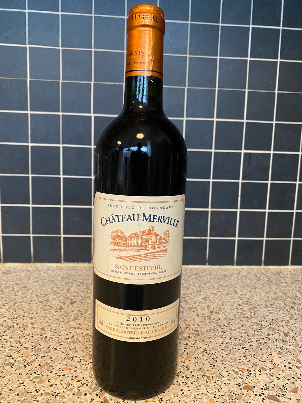 Chateau Merville 2010 (Saint-Estèphe, Bordeaux) !, Enlèvement, Comme neuf