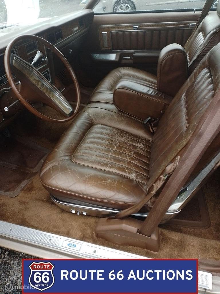 Mercury Grand Marquis | 1978 | Route 66 Auctions, Auto's, Zwart, Bedrijf, Handgeschakeld, Overige carrosserie