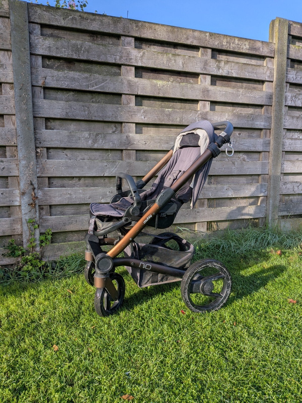 Mutsy Nio kinderwagen 3-in-1, Enlèvement, Utilisé, Autres marques, Protection de pluie