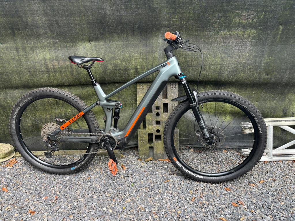 VTT ELECTRIQUE CUBE HPC 140 STEREO L, Enlèvement, Utilisé, 50 km par batterie ou plus, Cube