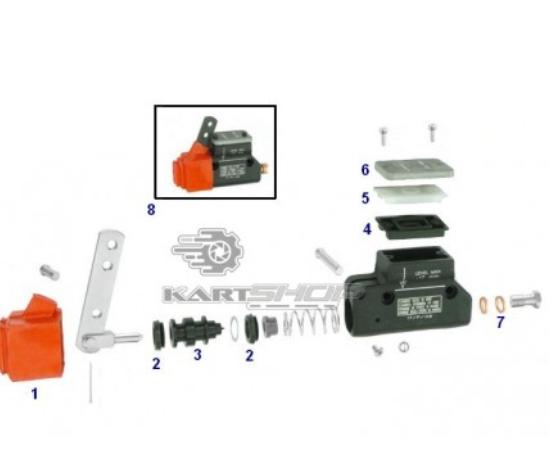 recherche pompe de frein karting crg, Enlèvement ou Envoi, Comme neuf, Pièces Kart