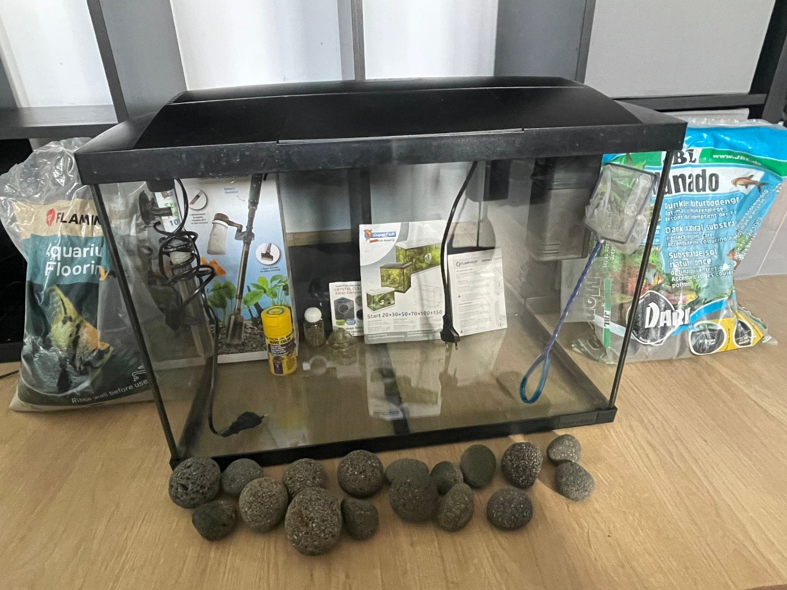 60 liter starter aquarium, Enlèvement, Utilisé, Autres types, Superfish