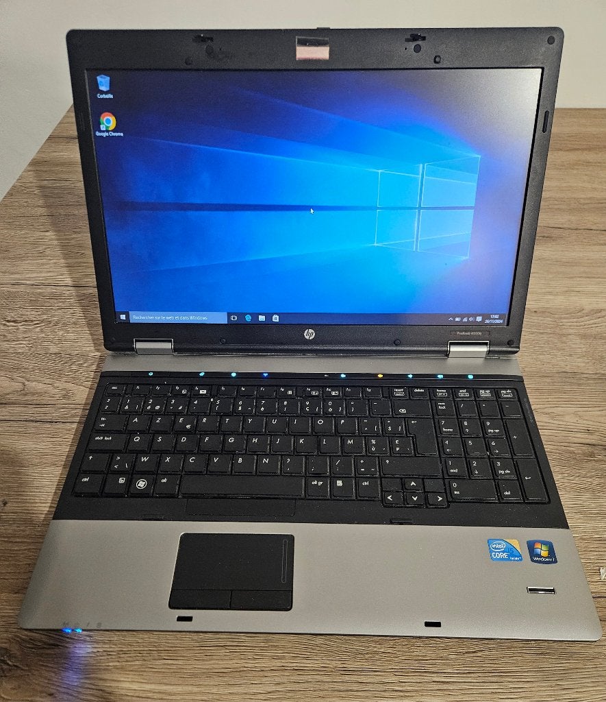 Pc portable hp, Ophalen