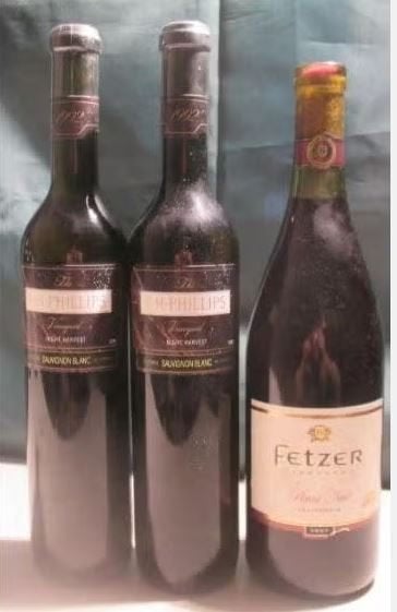 3 Californische Wijnen van 1992 tot 1999, Collections, Enlèvement ou Envoi, Pleine, Comme neuf, Vin blanc