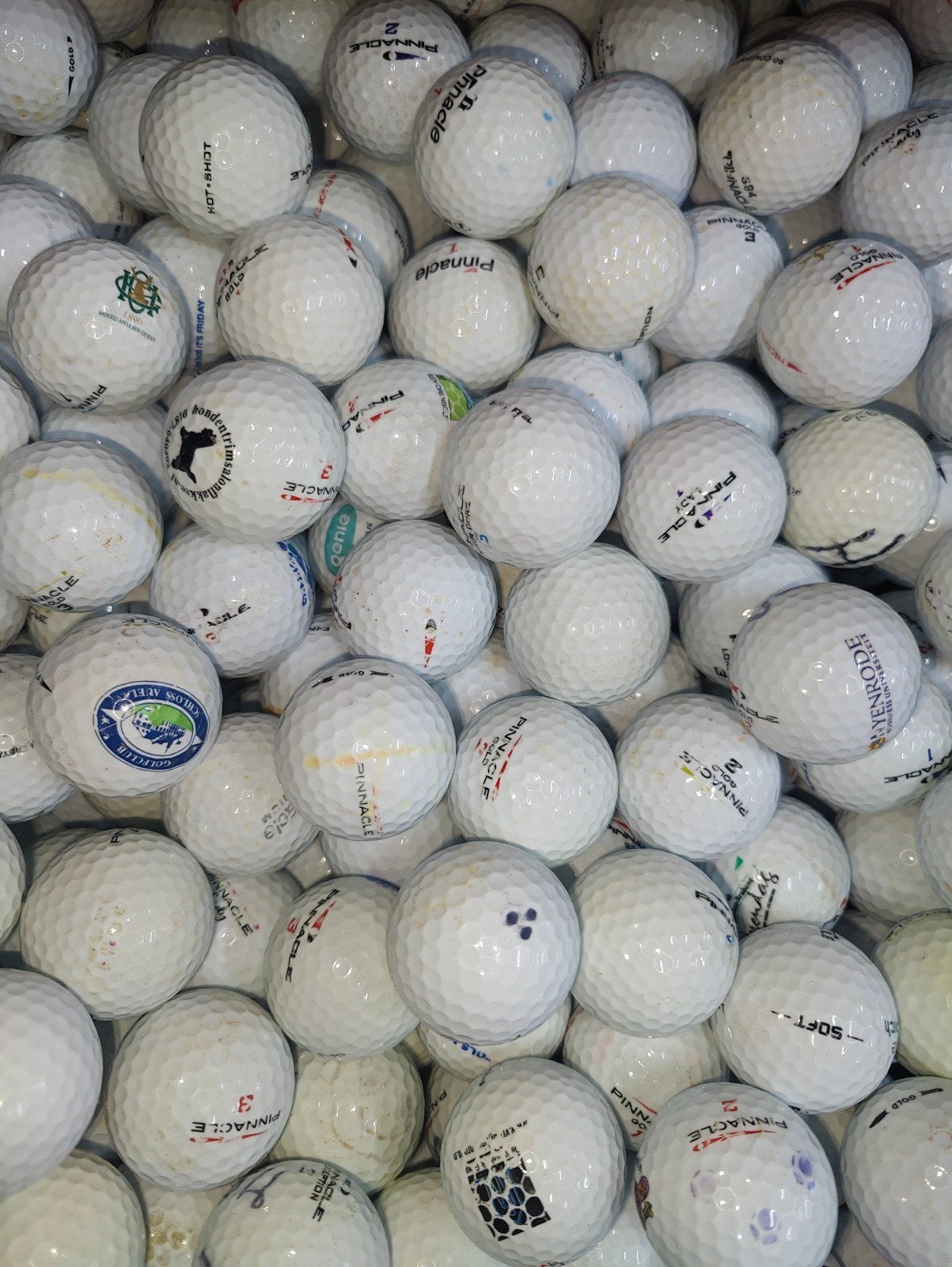 pinnacle mix golfballen 100 stuks, Sport en Fitness, Ophalen of Verzenden