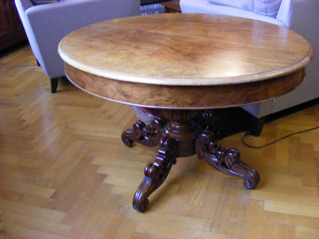 TABLE ANCIENNE EN ACAJOU - ACAJOU, Enlèvement