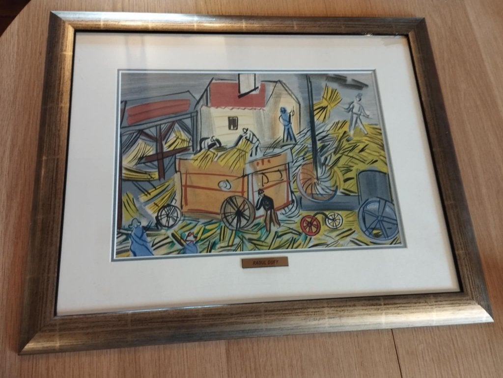 Lithografie R Dufy, the Harvesters. 60 x 45, Antiek en Kunst, Kunst | Litho's en Zeefdrukken, Ophalen, Lithografie