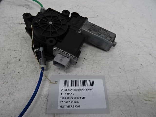 MOTEUR LEVE VITRE ELECTRIQUE AVANT GAUCHE Opel Corsa E, Utilisé, Gauche, Opel