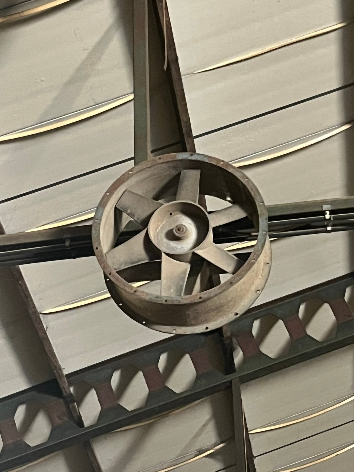 Ventilator diameter 70 cm, Enlèvement