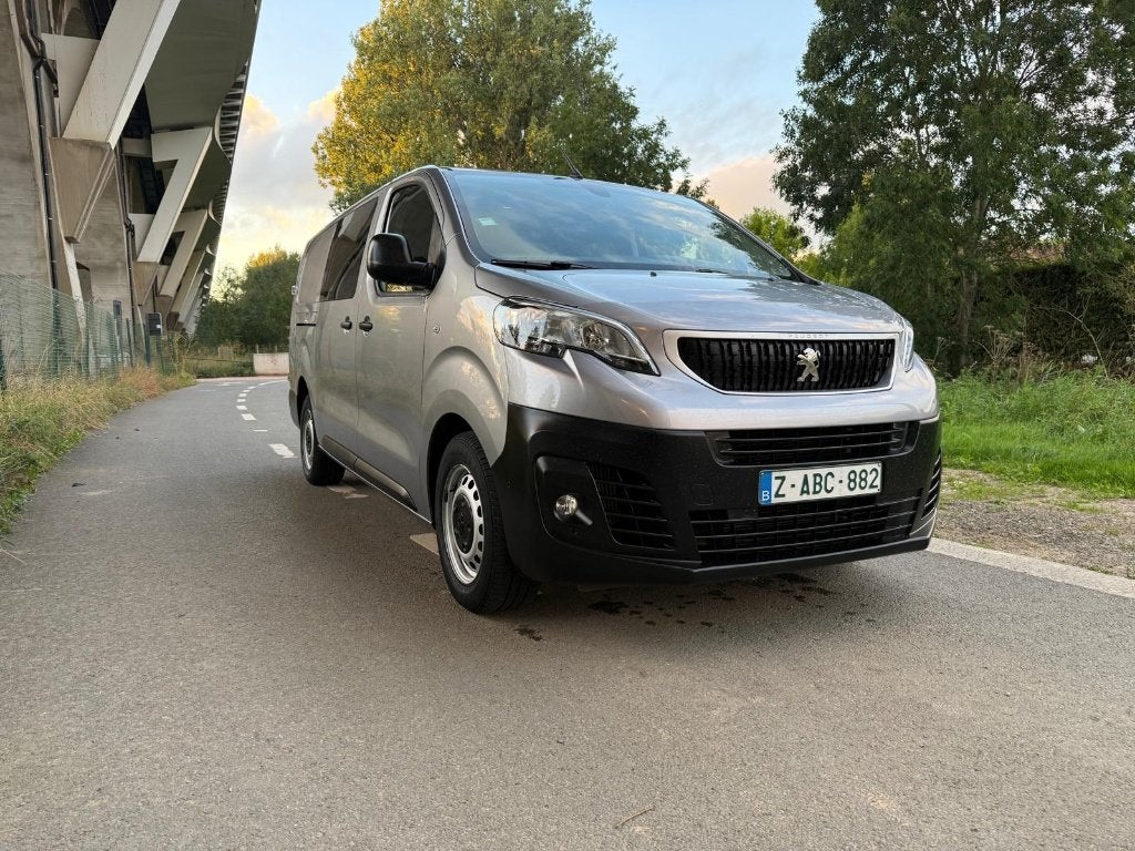 PEUGEOT EXPERT 2.0 HDi L3 DoubleCabine/6 places/Euro 6d/59km, Auto's, Dealer onderhouden, 4 cilinders, Navigatiesysteem, Bedrijf