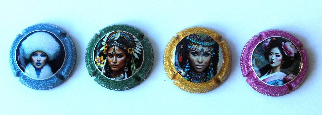 Champagnecapsules Marina D., Ophalen of Verzenden