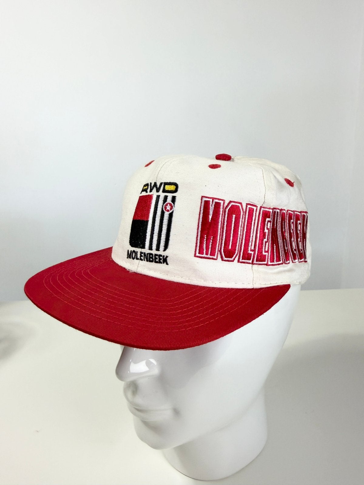 Chapeau rétro RWDM RWD Molenbeek, Enlèvement ou Envoi, Comme neuf, Casquette ou Bonnet