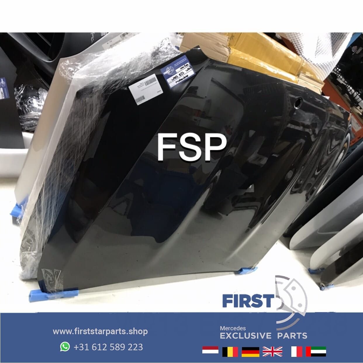 W238 / W213 E53 AMG MOTORKAP Mercedes E Klasse 2016-2020 GRI, Auto-onderdelen, Gebruikt, -, Voor, Ophalen of Verzenden