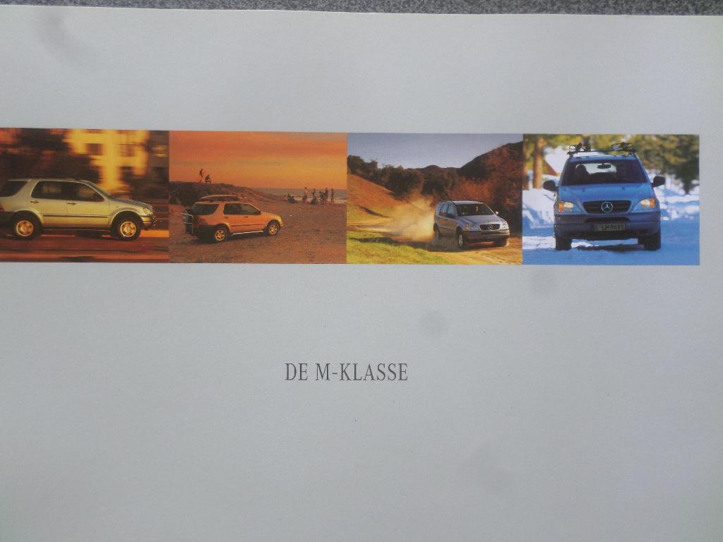 Mercedes M 1997 Brochure, Ophalen of Verzenden, Mercedes