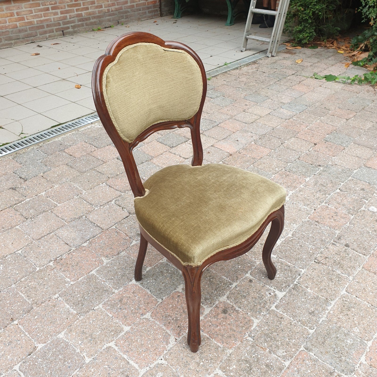 4 Antieke stoelen XIX-eeuw, Antiek en Kunst, Ophalen