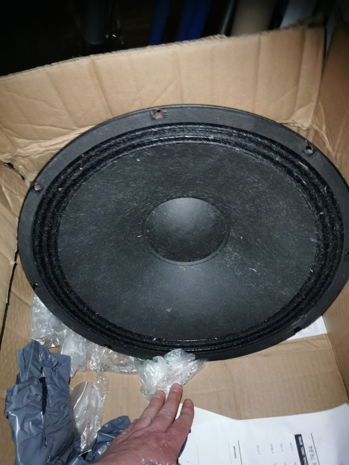 Beyema bass driver (500W RMS), Audio, Tv en Foto, Overige Audio, Tv en Foto, Ophalen, Nieuw