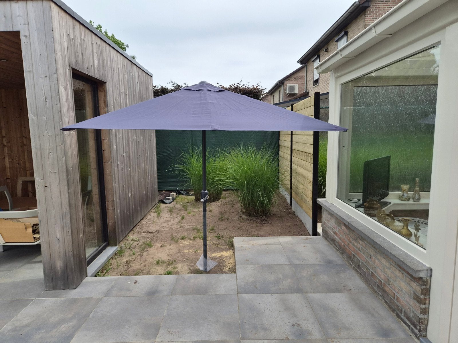 Schaduwdoek 2x1m, Tuin en Terras, Ophalen