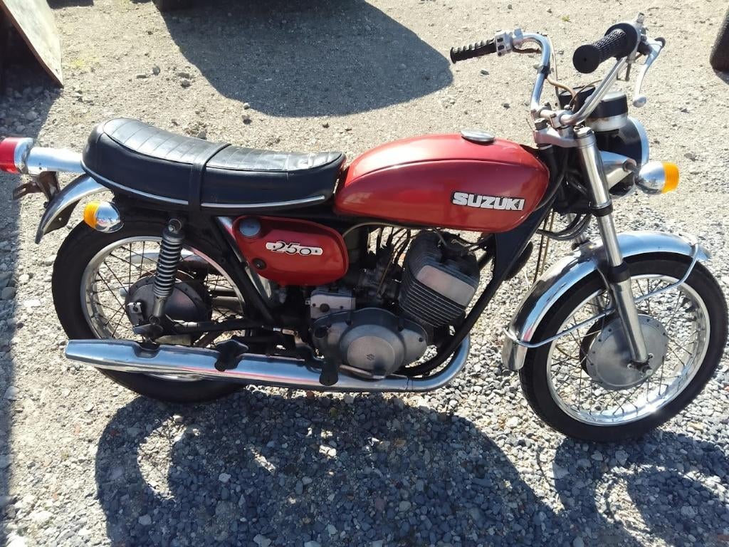 1971 suzuki T250, Motoren, Motoren | Suzuki, 250 cc, 2 cilinders, Particulier, Toermotor