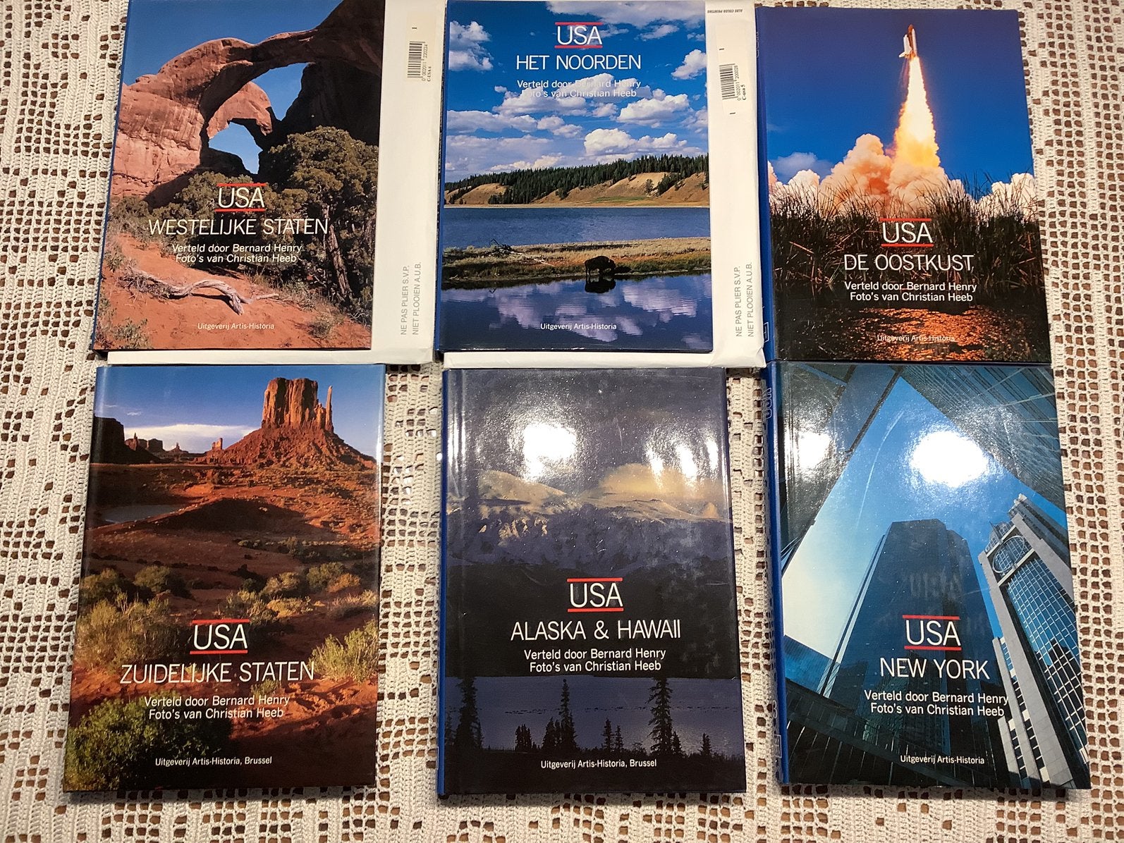 6 boeken USA (Artis Historia)samen 8€, Ophalen of Verzenden, Nieuw, Prentenboek
