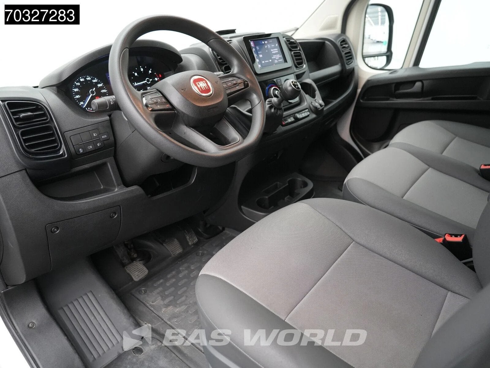 Fiat Ducato 130pk Laadklep D'Hollandia Zijdeur Bakwagen Airc, Gebruikt, Euro 6, 4 cilinders, Start-stop-systeem
