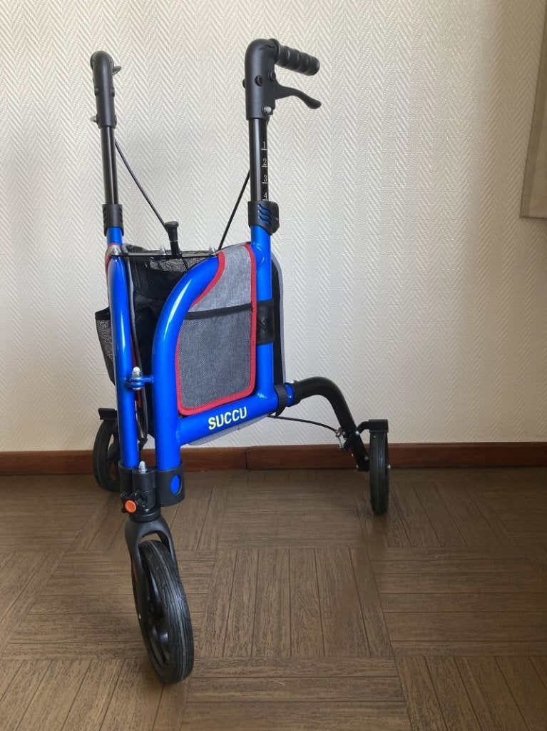 Opvouwbare driewieler rollator (nieuw), Ophalen, Lichtgewicht, Nieuw