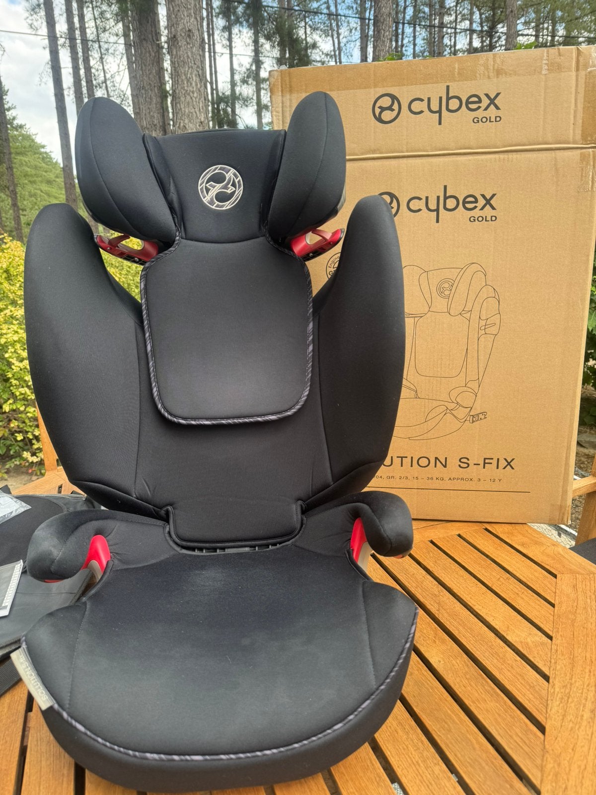 Cybex gold 3 tot 12 jaar groep 2 en 3, Kinderen en Baby's, Autostoeltjes, Verstelbare rugleuning, Gebruikt, 9 t/m 36 kg, Isofix