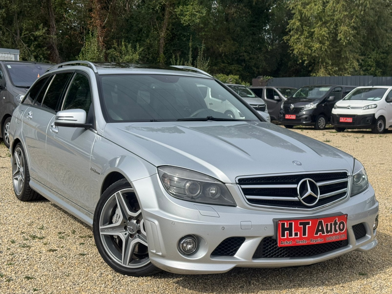 Mercedes-Benz C 63 AMG État neuf/Utilitaire/2 places/Gps/toi, Autos, Cuir, Achat, 336 kW, 2 places