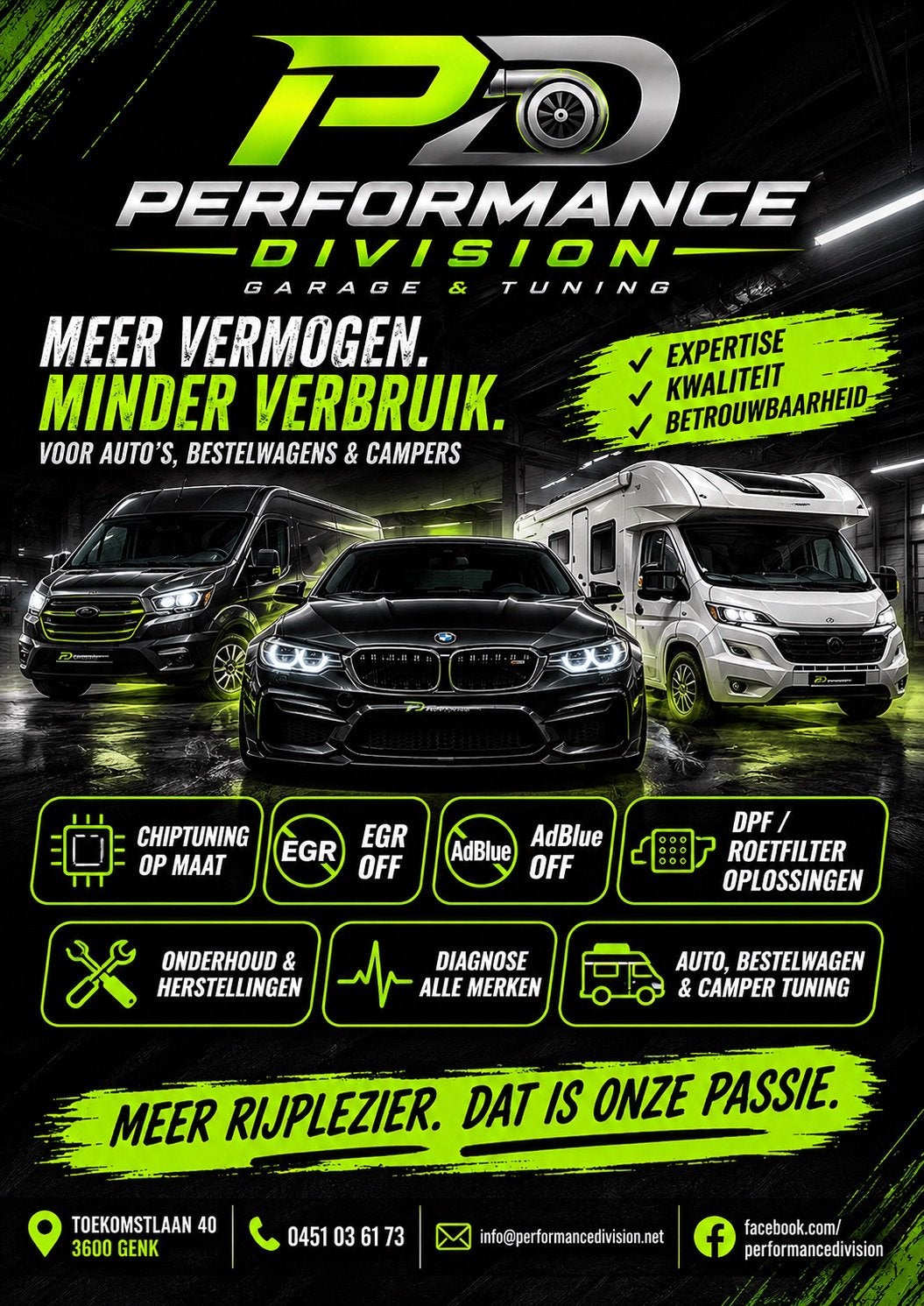 Chiptuning • adblue • EGR & DPF, Auto diversen, Ophalen