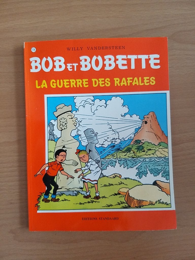 Bande dessinée BD Bob et Bobette La guerre des rafales 179, Une BD, Enlèvement ou Envoi, Utilisé, Willy Vandersteen