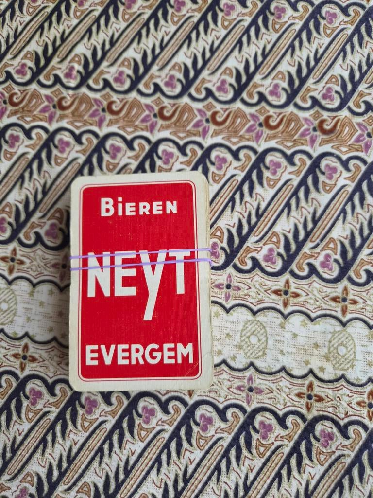 Speelkaarten neyt, rode duivels, duvel...., Ophalen of Verzenden, Speelkaart(en)
