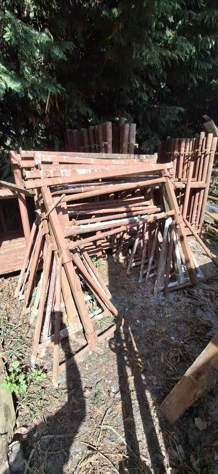 tréteaux, étagère, prix : 60€ l'unité, Enlèvement ou Envoi