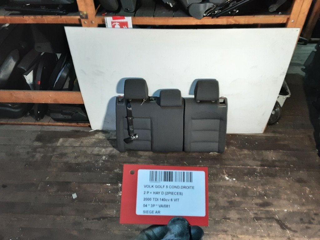 ACHTERBANK Volkswagen Golf V (1K1) (02-2001/12-2010), Auto-onderdelen, Gebruikt, Volkswagen, Mevr. I. Hauben, Rue de l'Espoir 34 34
4030  GRIVEGNÉE, BE