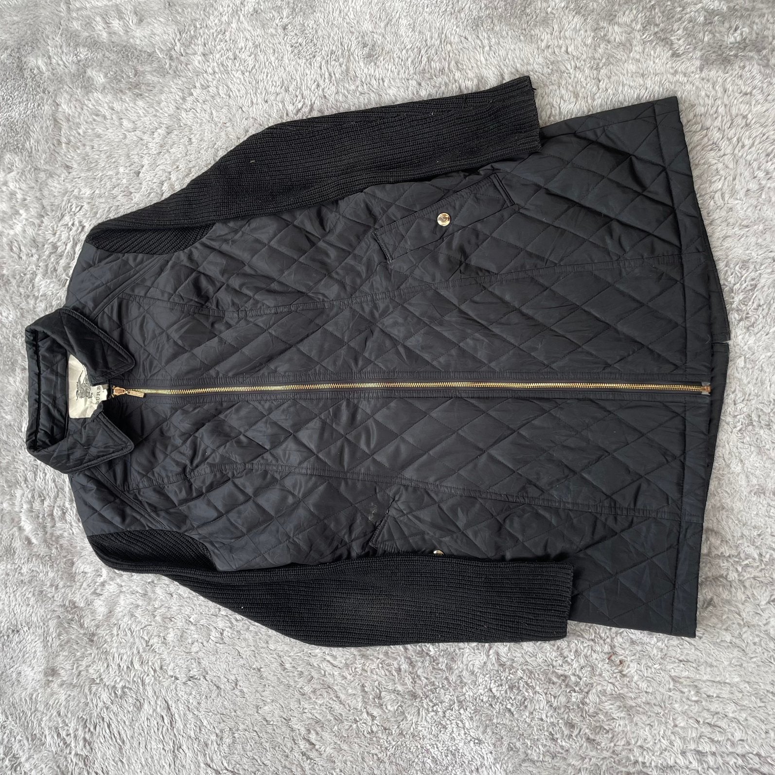 Burrbery Quilted Hybrid Zip Jacket, Kleding | Dames, Jassen | Zomer, Ophalen of Verzenden