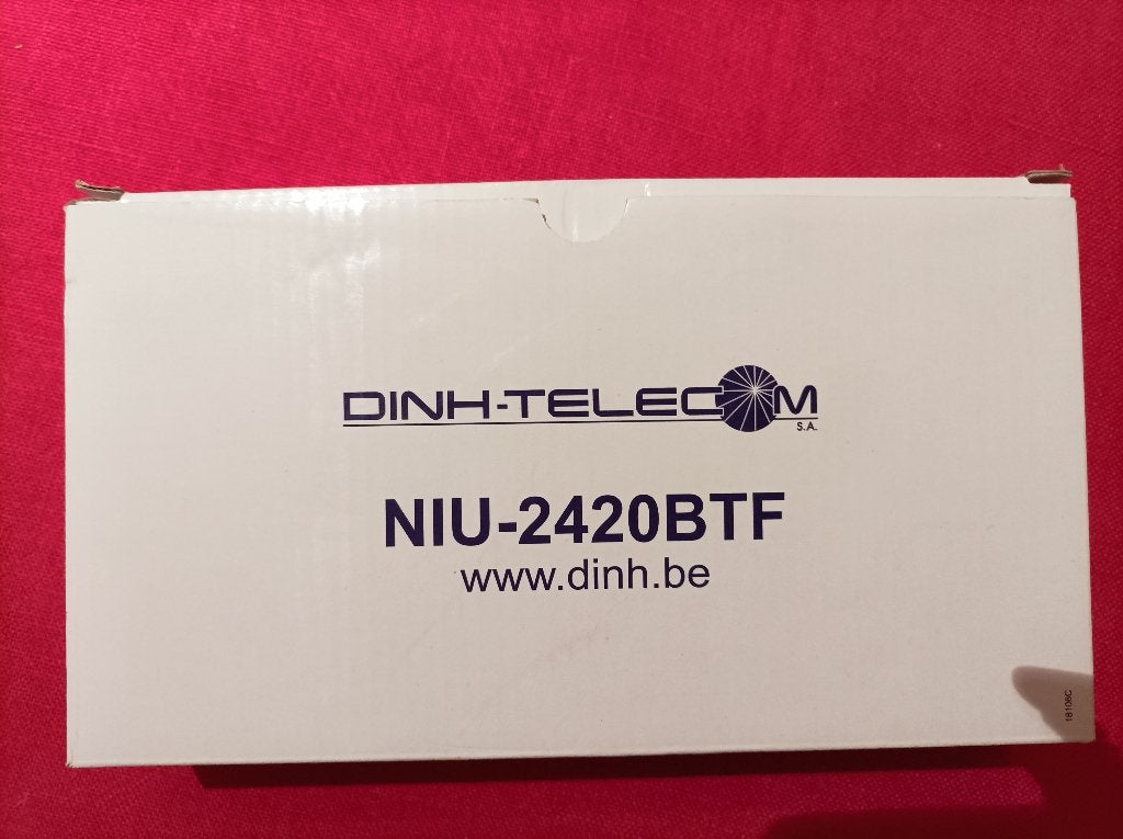 Amplificateur de signal TV TELESTE NIU-2420BTF, TV, Hi-fi & Vidéo, Amplificateurs & Ampli-syntoniseurs, Neuf, Autres marques, Enlèvement