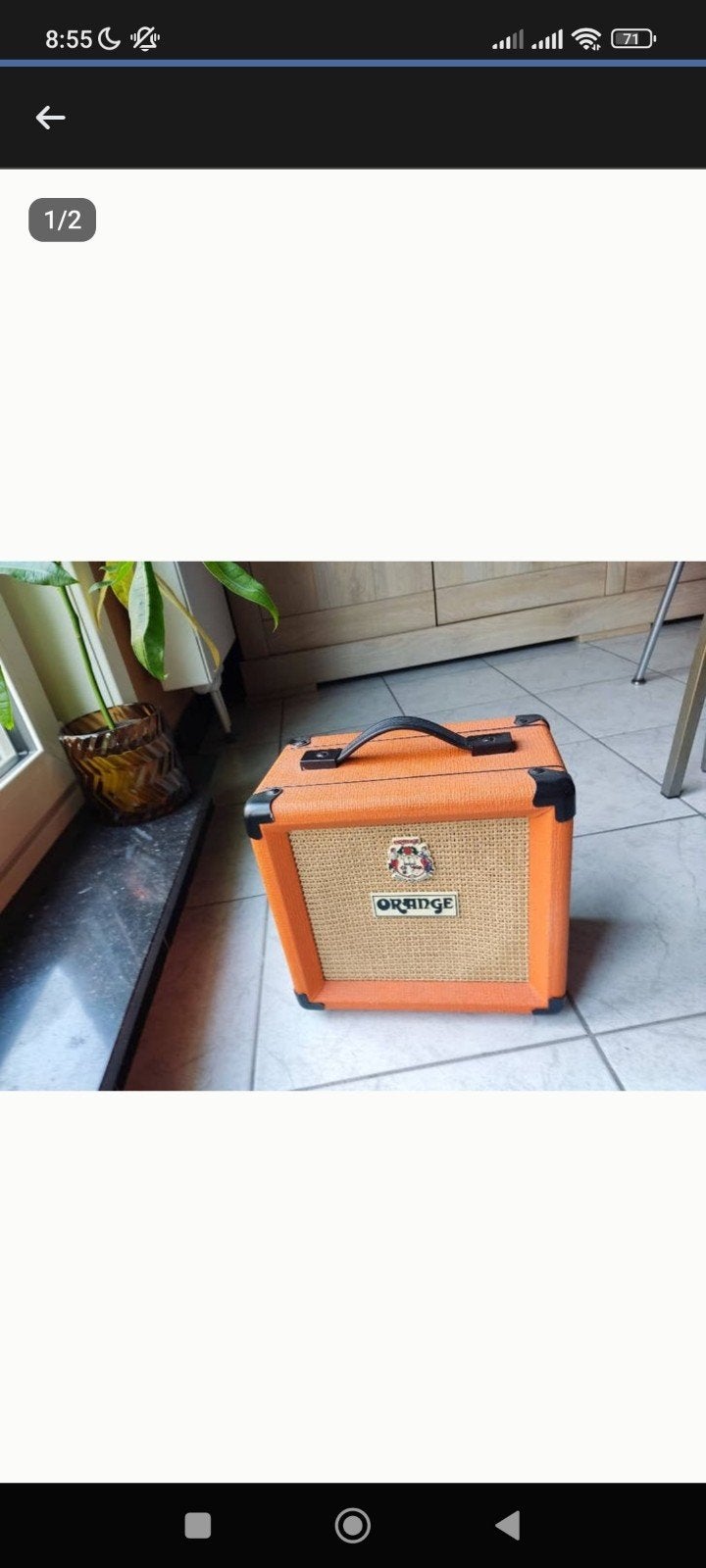 Enceinte Orange PPC108, Musique & Instruments, Amplis | Basse & Guitare, Enlèvement