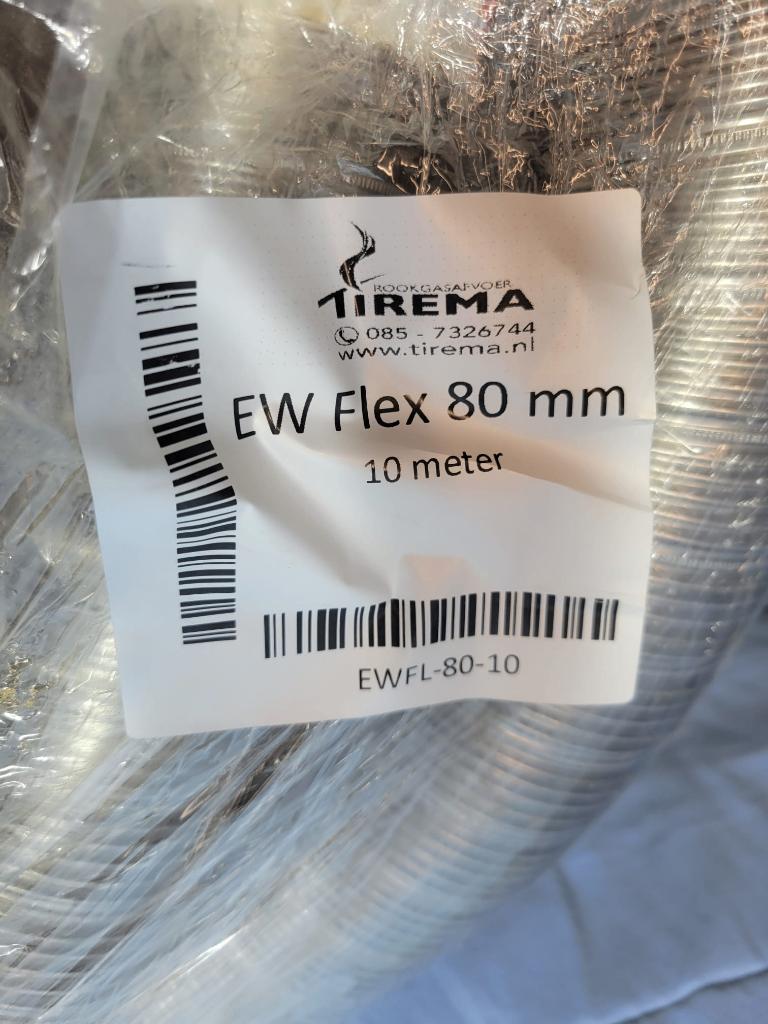 Conduit de gaz de combustion flexible en acier inoxydable, Bricolage & Construction, Enlèvement, Neuf, Inox, Évacuation