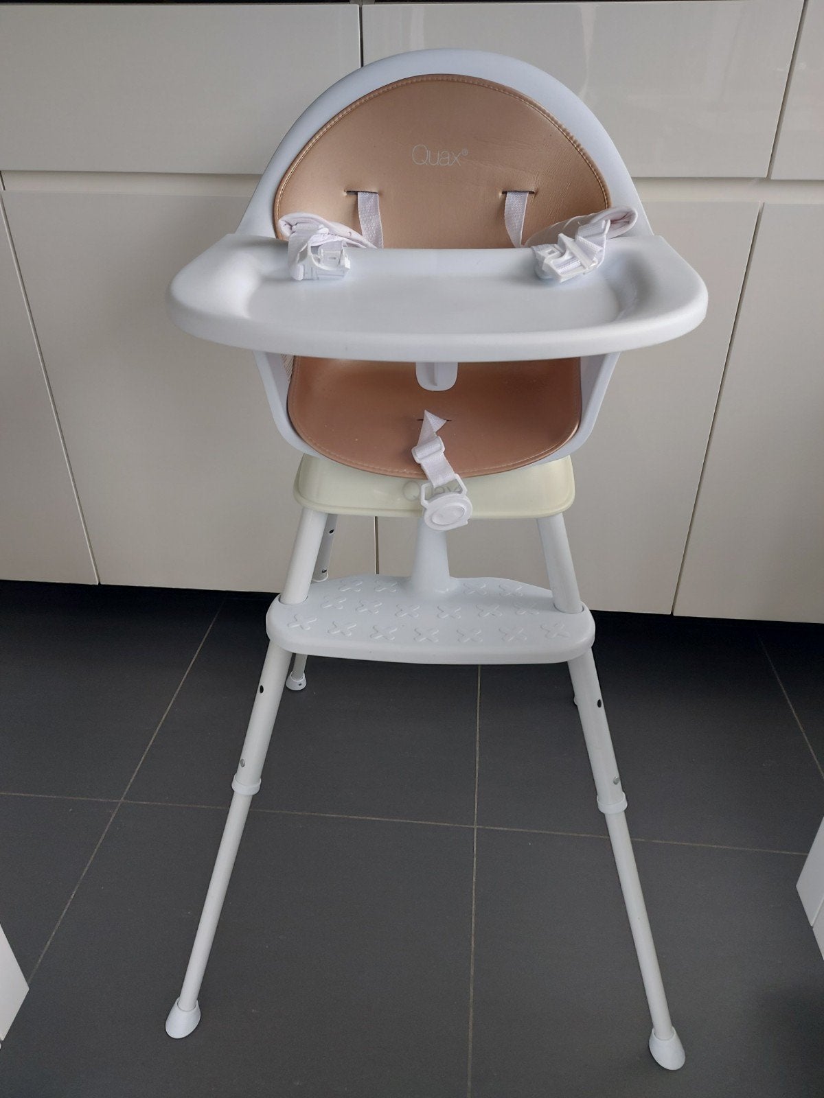 Chaise haute/chaise pour enfant Ultimo 3 quaxRé, Enlèvement, Comme neuf, Chaise évolutive, Ceinture(s)