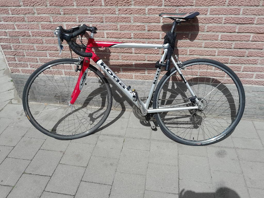 Koersfiets Koga, Fietsen en Brommers, Ophalen, 28 inch, Gebruikt, 10 tot 15 versnellingen