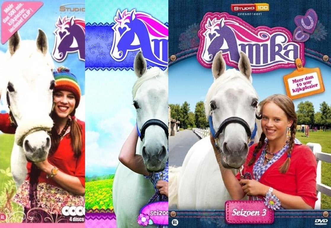 ALLE Amika aflevering(S1–S3) – MP4 bestanden, Cd's en Dvd's, Ophalen, Alle leeftijden, Overige genres, Overige typen