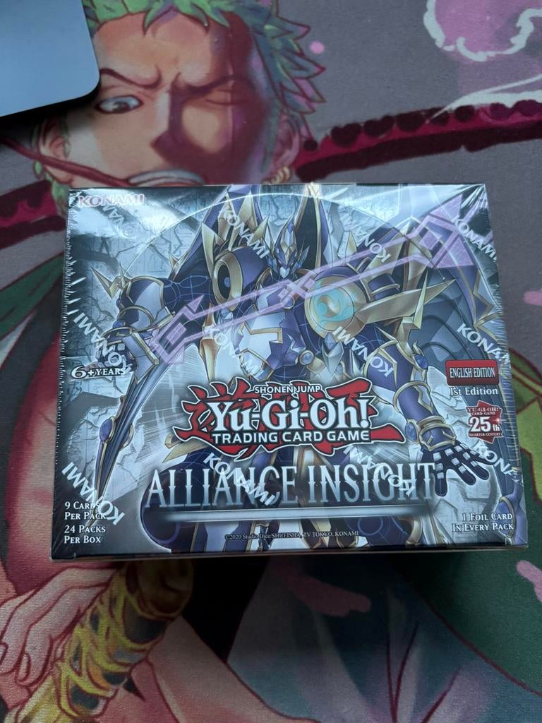 Yu-Gi-Oh! Alliance Insight Booster Box – 24 Packs  Engli, Ophalen of Verzenden, Booster, Foil