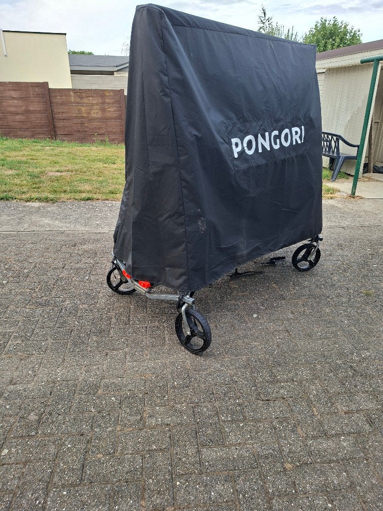 Ping Pong tafel - merk Pongori PPT 500, Sport en Fitness, Ophalen, Gebruikt, Tafel Outdoor, Inklapbaar