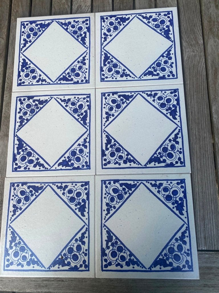 Vintage Italiaanse Keramische tegels Coem  20 x 20  10 m², Doe-het-zelf en Bouw, Tegels, Ophalen, Nieuw, Keramiek, Wandtegels